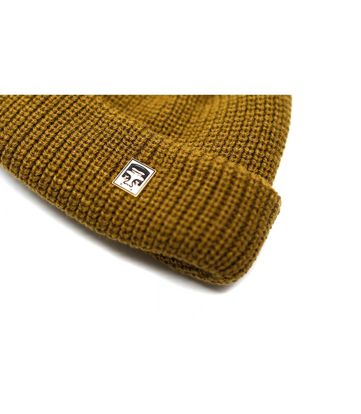 bonnet docker marron Obey